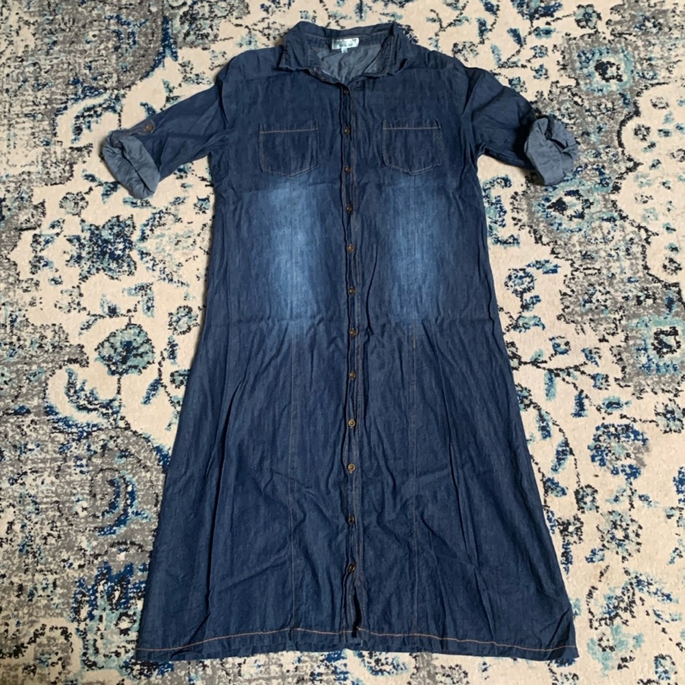 Fashion Model Midi Dress